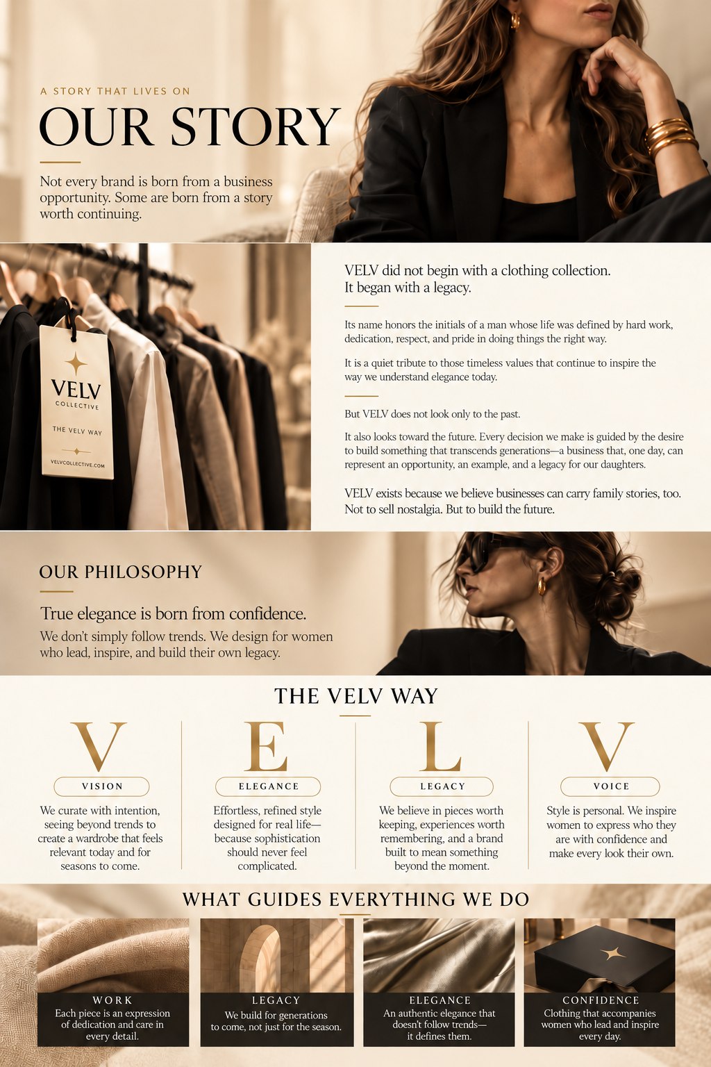 Velv Collective — Our Story, Our Philosophy, The VELV Way, and What Guides Everything We Do